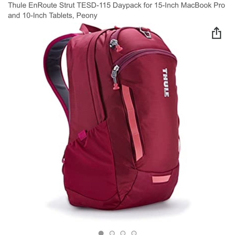Thule Peony Pink/Magenta Backpack